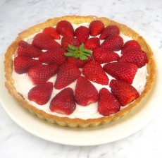 strawberry-rhubarb-tart